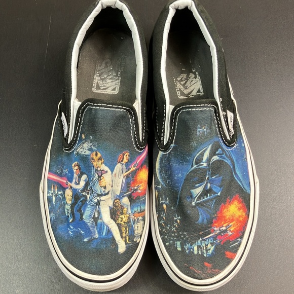Vans Other - Vans x Star Wars New Hope Classic Slip On Unisex Sneaker Shoes M 5.5 / W 7